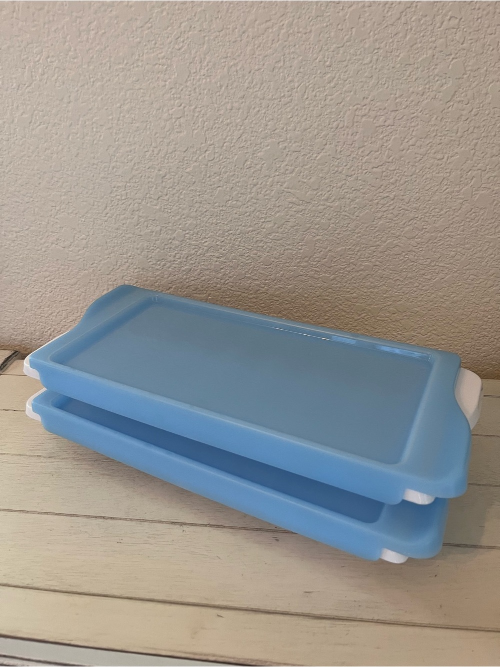 Lot of 2 OXO Ice Cube Trays with Lids